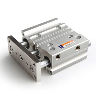 小型气动三轴三杆双导杆导向气缸MGPL12-10Z/20/30/40/50/75/100Z