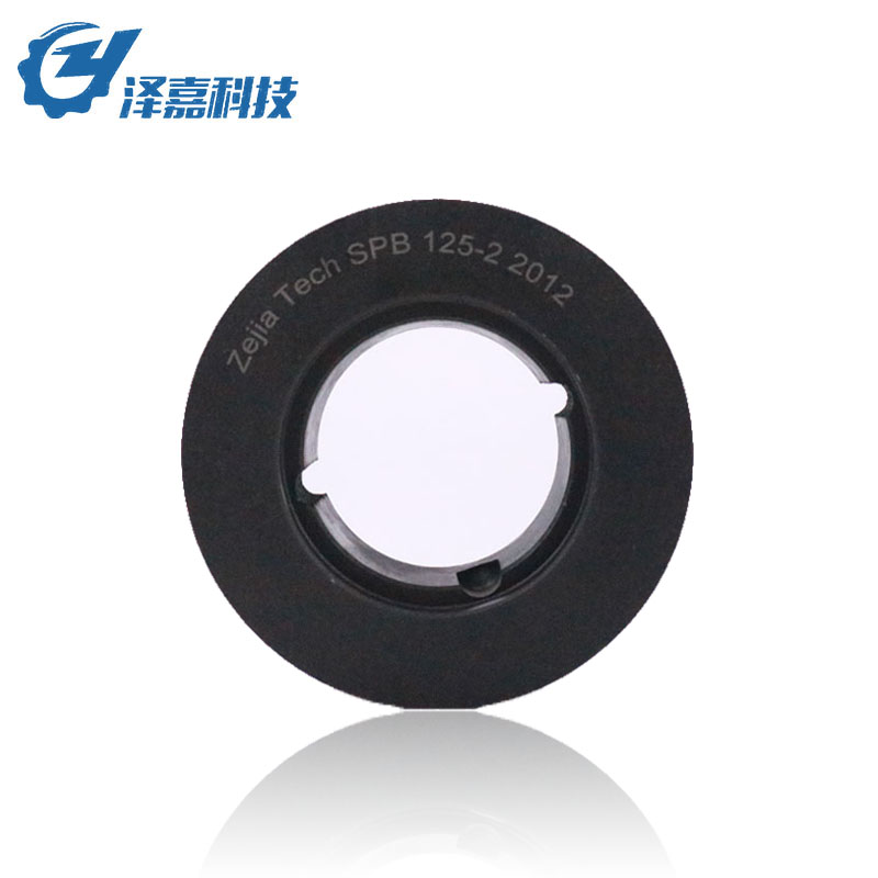 泽嘉 欧标皮d带轮SPB125-02-2012 电机V型双槽铸铁含锥套皮带轮