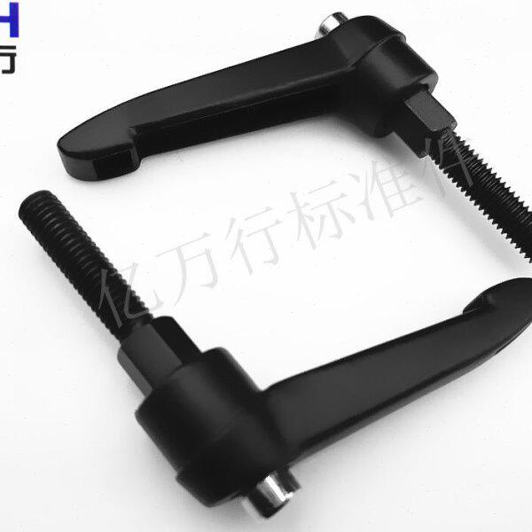 可调位紧定手柄 7字型 七字锁紧螺丝可调定位 手柄螺m10--m16系列