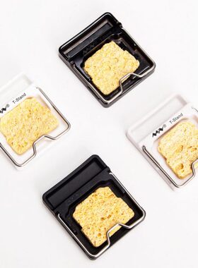 迷你便携式陶瓷烙铁支架陶瓷架TS101电烙铁支架TS80烙铁架耐高温