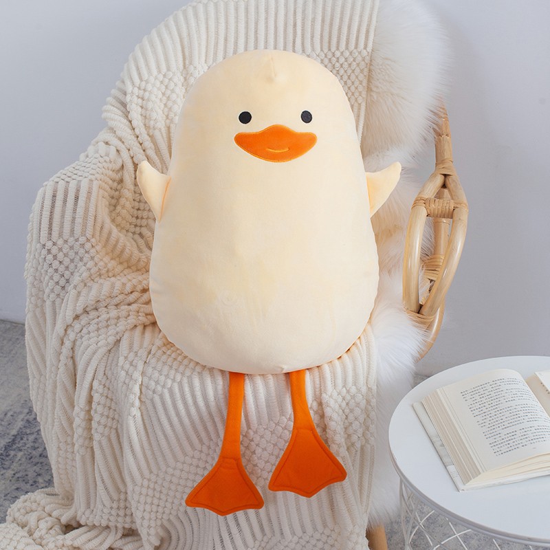 鸭子抱枕女生睡觉夹腿学生宿舍床头靠枕男生款沙S发靠背垫玩偶超