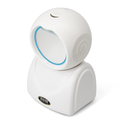 白色高灵敏二维扫描平台 超市便利店收银扫码枪扫码器