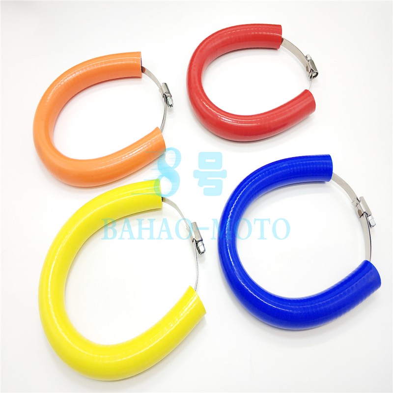 越野摩托车通用改装排气管防摔防烫圈CQR海陵贵尊波速尔华洋鬼火