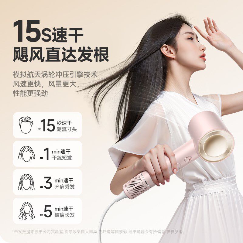 VTT吹风机家用高速静音官方旗舰店负离子护发速干不伤发电吹风筒