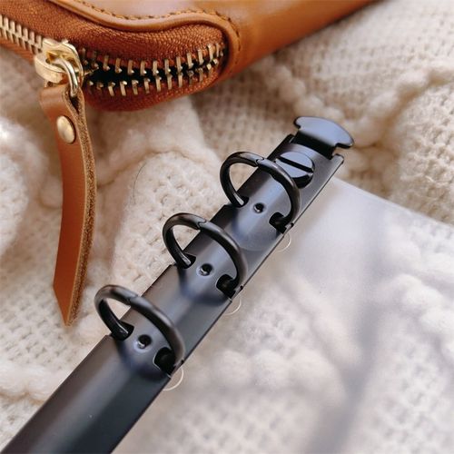 黑环活页插板A5A6A7M5A8A5SLIM奇葩插板pvc插板活页双环工具配件