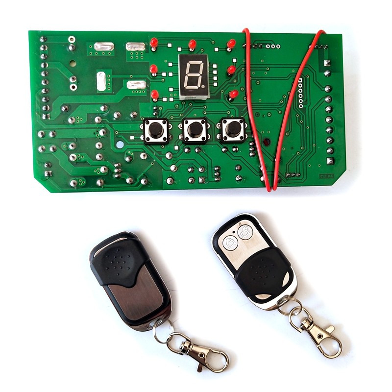 施普雷特SUPRE LIFT翻板车库门遥控器开门机s66控制主板433滚动码