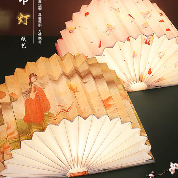 文创折叠书灯定制企业年会创意礼品USB充电小夜灯生日礼物书本灯