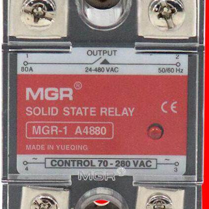 美格尔 单相固态继电器 交流控交流 MGR-1A4880