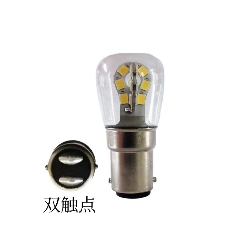 LED高亮节能灯B15卡口船用信号灯12V80V通用机床指示灯交流直流