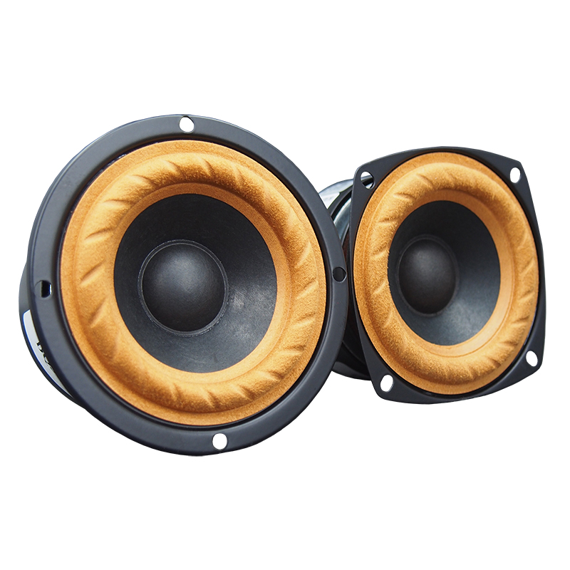 莞音布边3寸全频喇叭三寸中音喇叭发烧级hifi人声汽车改装喇叭