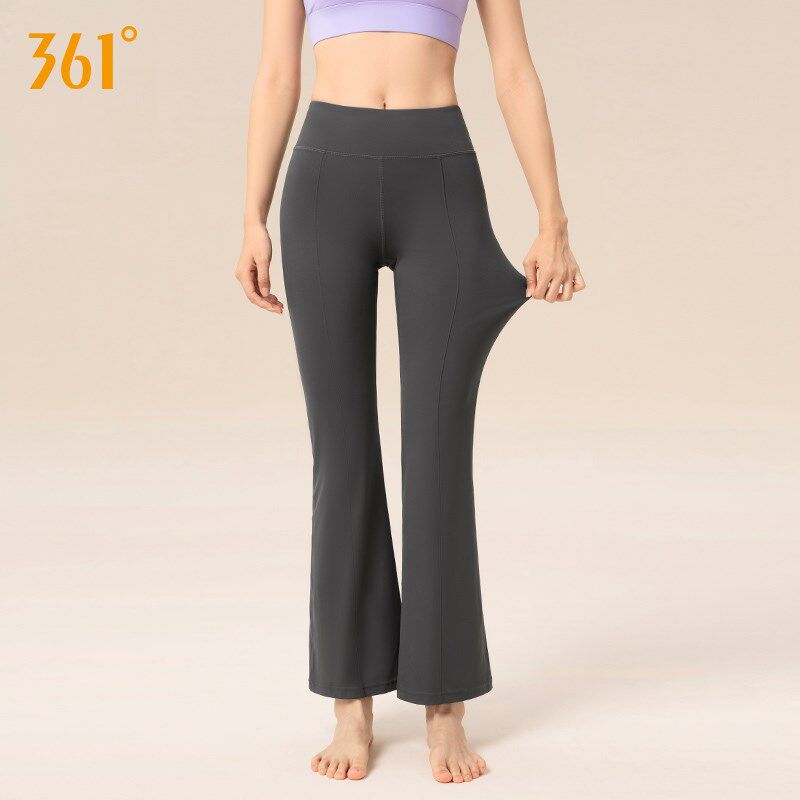 361微喇瑜伽裤女2024新款高腰提臀显瘦瑜伽服健身运动裤喇叭长裤