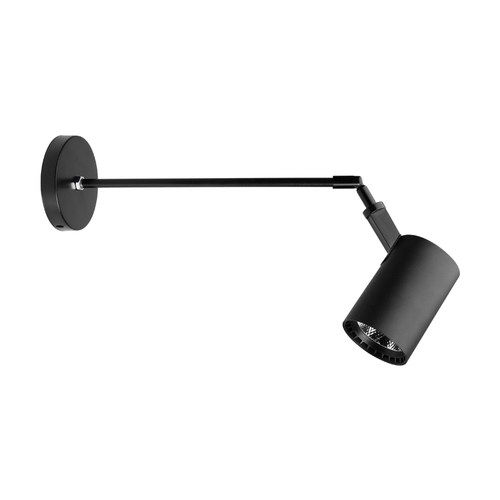 墙壁侧装长臂明装射灯照画展会led导轨灯伸缩吊杆壁式长杆展示灯