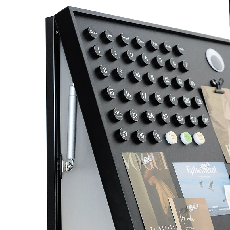 QINGDIN电表箱装饰画轻奢高级感2023DIY日历磁吸黑板电箱遮挡挂画