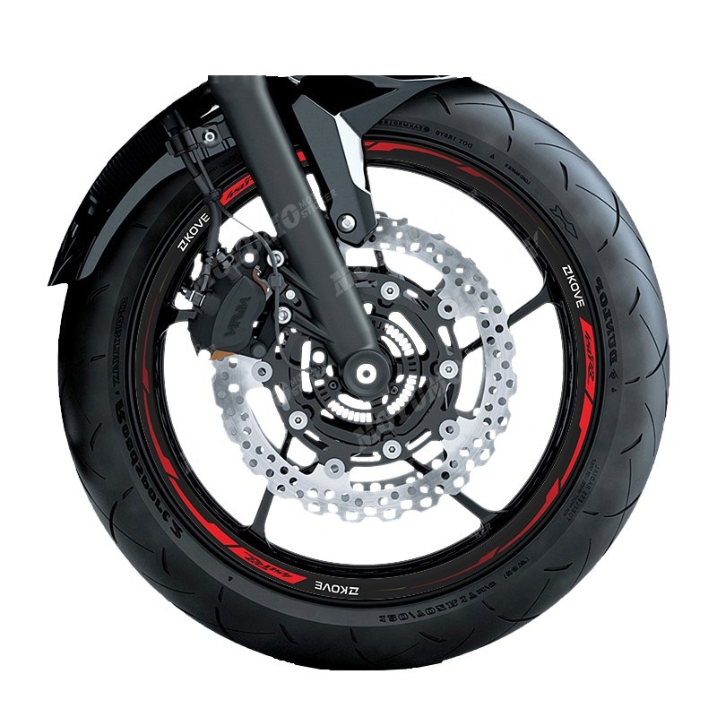 适用凯越450RR轮毂贴轮圈拉花轮胎贴纸装饰贴花保护贴膜改装配件