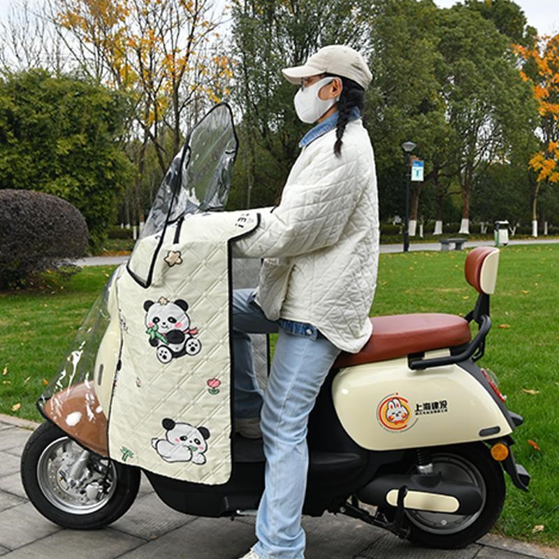 电动车挡风被加棉前挡风板全包电瓶摩托车防风罩保暖防寒四季通用