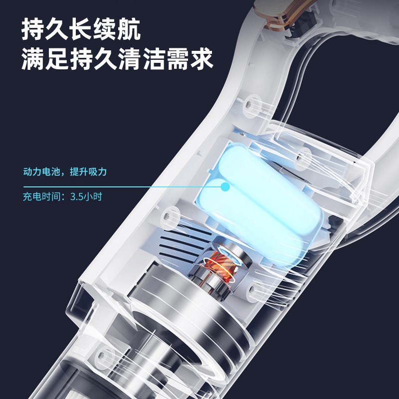 包邮吸尘器家用车用小型大吸力强力手持式多用猫毛地毯充电吸尘机