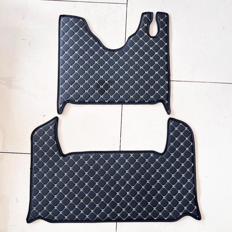 适用雅迪CL5电动三轮车脚垫防水YD1000DZK-32C厚丝圈脚踏板垫