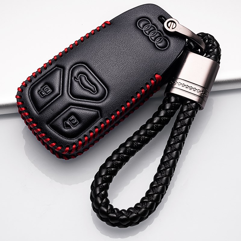 2020款奥迪Q5L钥匙套A4L Q7 A52019款钥匙包遥控保护壳扣汽车