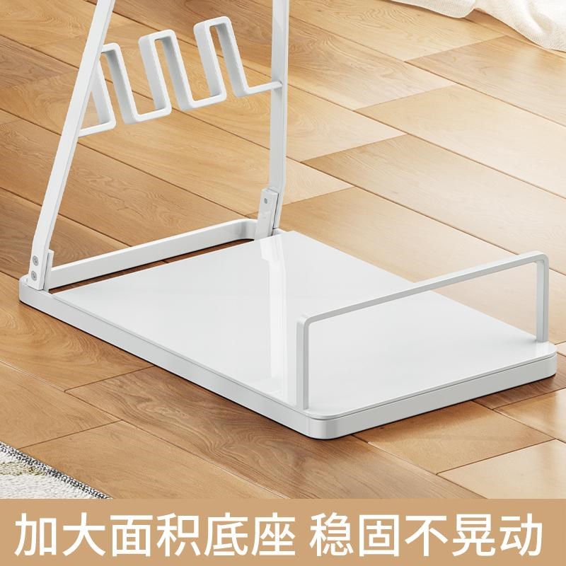 家用落地式吸尘器收纳架简易免打孔通用置物架子蒸汽拖把放置支架