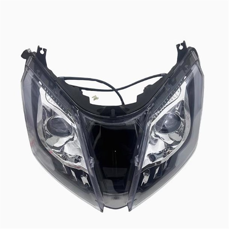 适用轻骑铃木UY125T-A大灯总成尾灯壳转向灯牌照灯信号灯玻璃