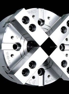 中空液压卡盘 台湾通福tonfou三爪中空液压卡盘油压夹头TF3CA-6A4