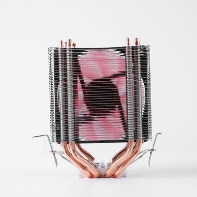 厂家直供4热管铜管CPU散热器AMD1155台式电脑散热器 2011cpu风扇