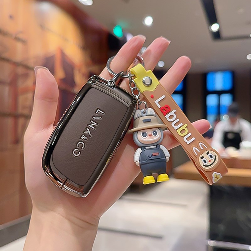 适用领克900钥匙套z20九百z10遥控z10金属汽车保护壳包扣男女