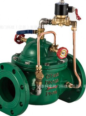 108X-16Q水力手电动控制阀法兰开关远程电磁自动控制阀DN125 200