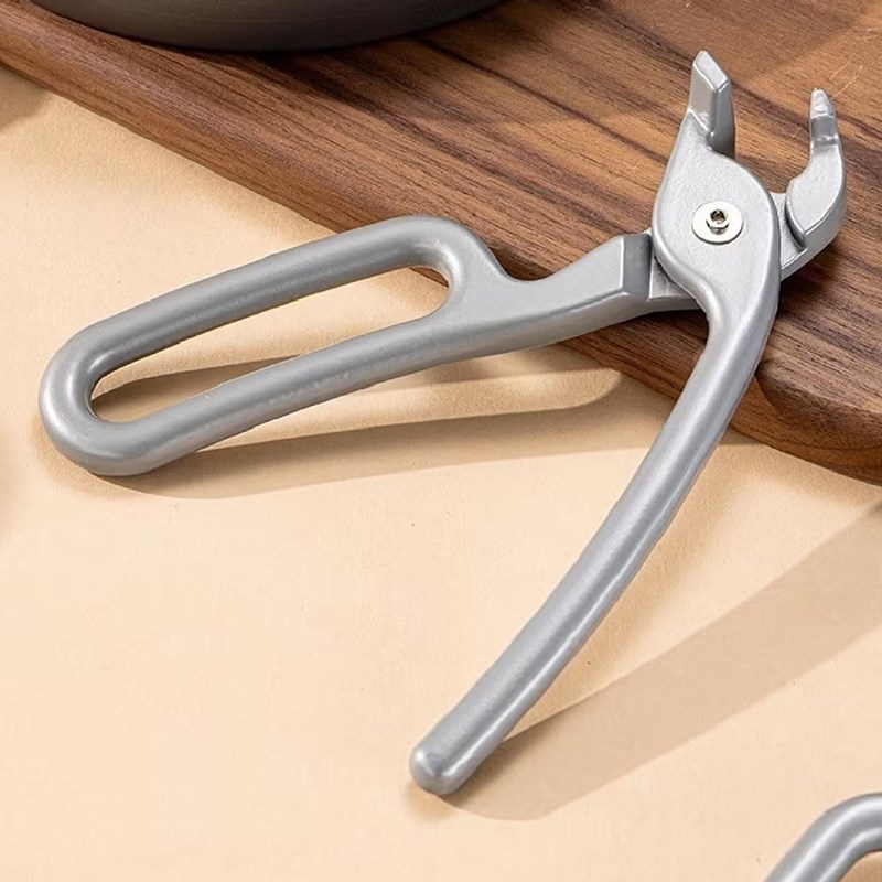 石锅烤盘夹耐高温厨房铁板披萨防滑夹防烫铁盘取碗夹子烤箱专用钳