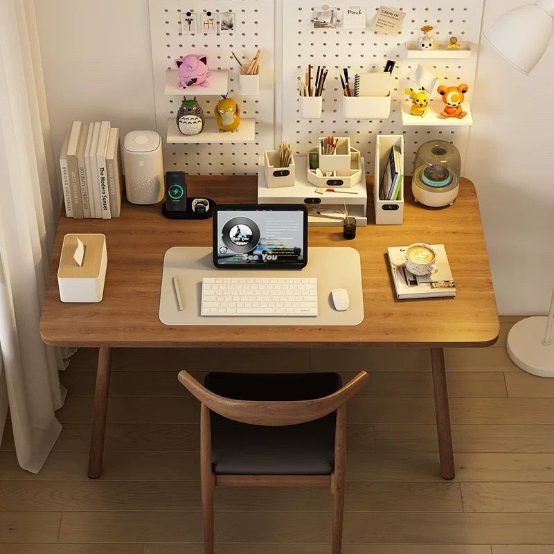 餐桌家用2025新款学习桌小户型出租房用吃饭桌子餐饮长方形椅组合