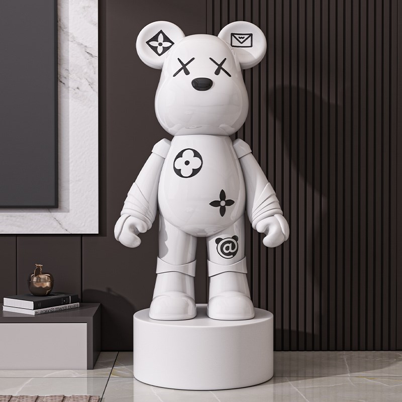 网红存钱罐暴力熊大摆件客厅电视柜旁大型落地家居装饰品乔迁礼品
