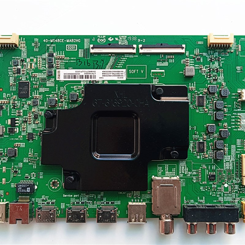 原装TCL 65C10 电视主板40-M848CE-MAB2HG配屏LVU650NE5L CD9W00