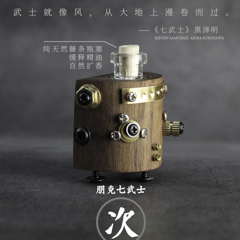 汽车除味香水香扩香器车载空调出风口创意汽车装饰香薰潮玩盲盒