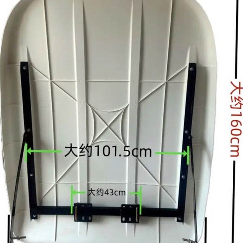 拖拉机遮阳棚东方红新款塑料四轮遮顶棚挡雨加厚支架泰山雨棚