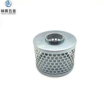 steel strainer coupling钢过滤器耦合铁网冲孔板碳钢过滤器