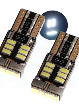 热销T10 3014 18smd解码示宽灯18led牌照灯车厢灯T10 18灯