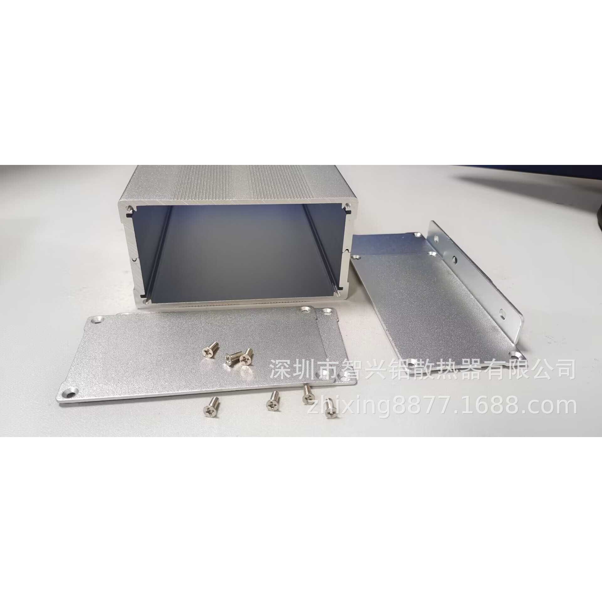 汽车功放铝型材外壳 转换器 温湿度控制器壳 铝型材壳105*55-150图片