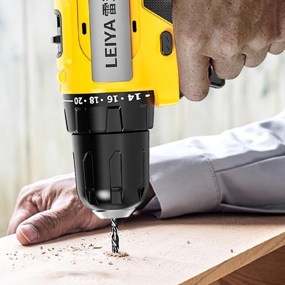 手电钻无刷锂电池冲击钻多功能家用大功率电动螺丝刀充电打孔工具