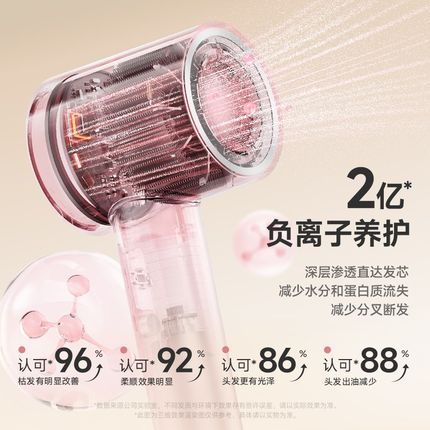 VTT吹风机家用高速静音官方旗舰店负离子护发速干不伤发电吹风筒