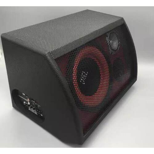 主动式汽车低音炮12V220V 8英寸大功率低音炮带高音的扇形低音炮