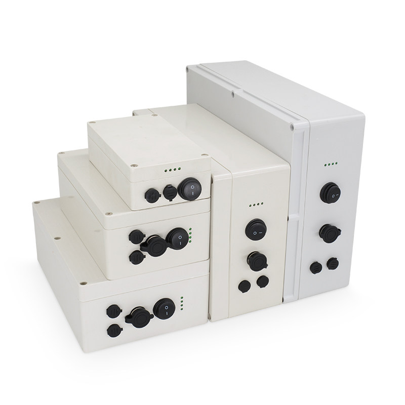 锂电池12V大容量18650芯大功率带防水壳太阳能路灯12伏可充电电瓶