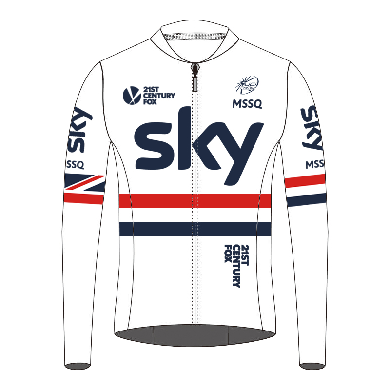SKY夏季骑行服男女车队版春秋长袖自行车山地公路车衣服装备定制