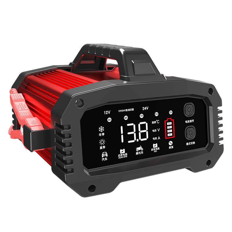 汽车电瓶充电器12v24v智能修复启停大货车蓄电池充电机大功率快充