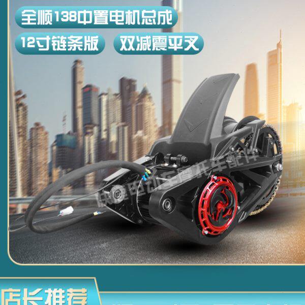 全顺中置/12寸双减震/链条传动版/电机总成2000W3000W4000W