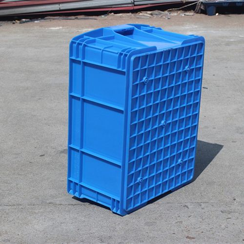 加厚465-220塑料周转箱530*380*230塑胶箱子长方形绿色储物盒子