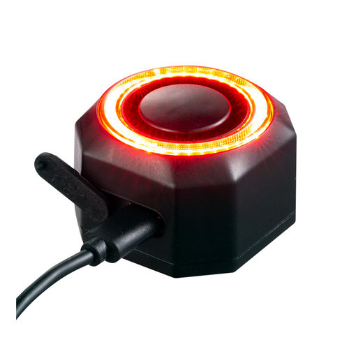 自行车尾灯防盗报警器(充电式)刹车灯夜灯车规级亮度加速度传感器