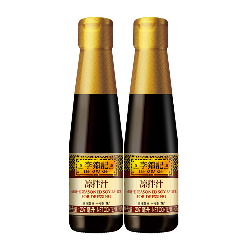 李锦记凉拌汁207ml*2瓶图片