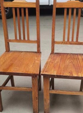 怀旧老物件老椅子凳子老式农村旧家具实木小板凳民俗复古摆件装饰