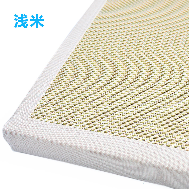 夏季凉席坐垫椅子垫实木沙发v垫海绵垫榻榻米垫飘窗垫藤席座垫定