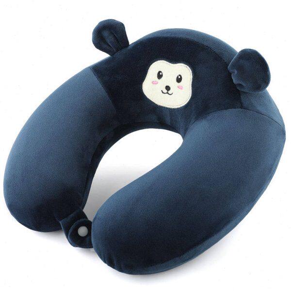 u形枕头护颈枕旅行记忆棉可爱卡通U型枕可拆洗脖子颈椎午睡休u枕